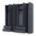 Шкаф для одежды Doros Лукас Графит 3+3 ДСП 255х50х240 DRS-011694 (42005113) Шкаф для одежды Doros Лукас Графит 3+3 ДСП 255х50х240 DRS-011694 (42005113)