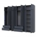 Шкаф для одежды Doros Лукас Графит 3+4 ДСП 280х50х240 DRS-011696 (42005121) Шкаф для одежды Doros Лукас Графит 3+4 ДСП 280х50х240 DRS-011696 (42005121)