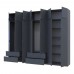 Шкаф для одежды Doros Лукас Графит 3+4 ДСП 300х50х240 DRS-011698 (42005133) Шкаф для одежды Doros Лукас Графит 3+4 ДСП 300х50х240 DRS-011698 (42005133)
