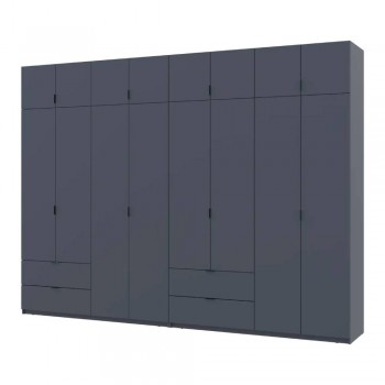 Шкаф для одежды Doros Лукас Графит 4+4 ДСП 320х50х240 DRS-011700 (42005129) Шкаф для одежды Doros Лукас Графит 4+4 ДСП 320х50х240 DRS-011700 (42005129)