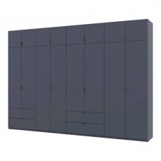 Шкаф для одежды Doros Лукас Графит 4+4 ДСП 340х50х240 DRS-011701 (42005141)