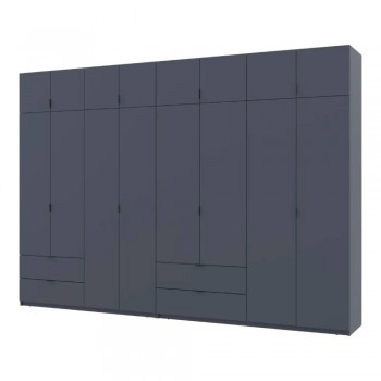 Шкаф для одежды Doros Лукас Графит 4+4 ДСП 340х50х240 DRS-011701 (42005141) Шкаф для одежды Doros Лукас Графит 4+4 ДСП 340х50х240 DRS-011701 (42005141)