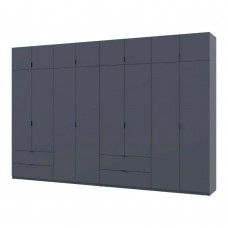 Шкаф для одежды Doros Лукас Графит 4+4 ДСП 360х50х240 DRS-011702 (42005145)