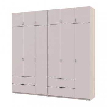 Шкаф для одежды Doros Лукас Кашемир 3+3 ДСП 240х50х240 DRS-011713 (42005108)