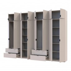Шкаф для одежды Doros Лукас Кашемир 4+4 ДСП 320х50х240 DRS-011720 (42005128)