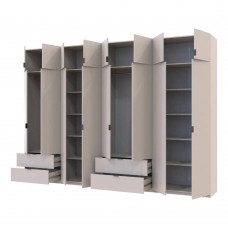 Шкаф для одежды Doros Лукас Кашемир 4+4 ДСП 340х50х240 DRS-011721 (42005140)