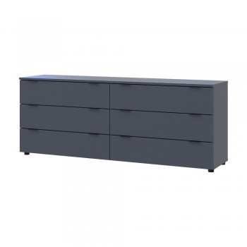 Комод Doros Рон 9 Графит 6 Ящиков 160х38х62 DRS-011778 (41516176) Комод Doros Рон 9 Графит 6 Ящиков 160х38х62 DRS-011778 (41516176)