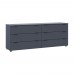 Комод Doros Рон 9 Графит 6 Ящиков 160х38х62 DRS-011778 (41516176) Комод Doros Рон 9 Графит 6 Ящиков 160х38х62 DRS-011778 (41516176)