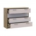 Комод Doros Ронди Дуб Артизан/Кашемир 4 ящика 100х40х82 DRS-011782 (41516187) Комод Doros Ронди Дуб Артизан/Кашемир 4 ящика 100х40х82 DRS-011782 (41516187)