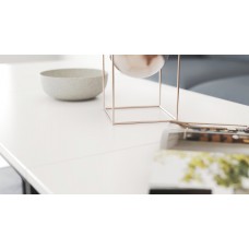 Стол журнальный трансформер Куб Комбо Ferrum-decor 540x532x500 Черный металл ДСП Белое 16 мм (FRD-105150)