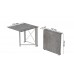 Стол-книжка трансформер Орион 1 Ferrum-decor 750x810x730 Белый металл ДСП Бетон 16 мм (FRD-104610) Стол-книжка трансформер Орион 1 Ferrum-decor 750x810x730 Белый металл ДСП Бетон 16 мм (FRD-104610)