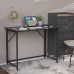 Стол раскладной Морис Ferrum-decor 750x1000x600 Черный металл ДСП Сосна Кембра 16 мм (FRD-104671)